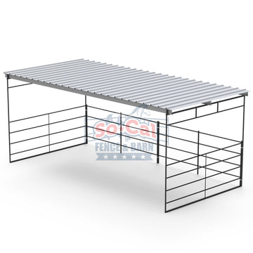12x24 Horse Shelter Shade Cover Kit (4-Rail)