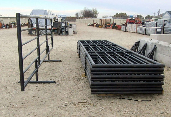 20ft Cattle Livestock Panels 2-3/8" 14 Gauge - Freestanding with Detachable Feet