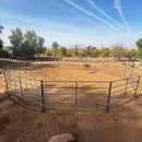 40ft Round Pen (5-Rail) 14-Gauge Steel-6