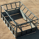 4x8 Heavy Duty Big Bale Cattle Feeder-6