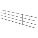20Ft Continuous Fence Panel 14-Gauge Steel 1-1/4" (4 Rail)-1