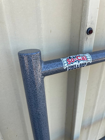 Buy powder-coated-dapple-grey Premium 12x5 Horse Corral Panel *WIRE MESH* (4 Rail) 1-5/8" 14 Gauge
