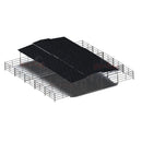 Mare Motel with (10) 12x24 Stalls and 12ft Breezeway 4-Rail-1