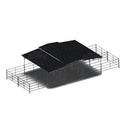 Mare Motel with (4) 12x24 Stalls and 12ft Breezeway 5-Rail-1