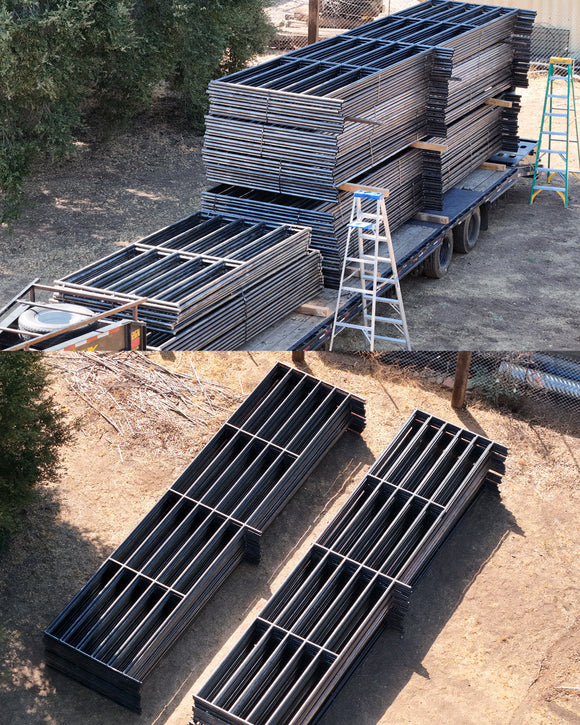 mustang fence panels