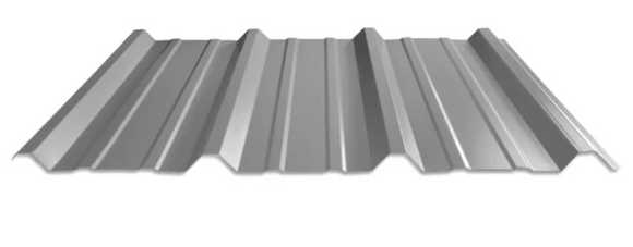 8X3 PBR Panel - Galvalume Metal Roof Siding Material (3ft x 8ft) 26-Gauge