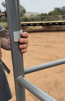 Mare Motel with (4) 12x24 Stalls FULLY COVERED and 12ft Breezeway 5-Rail WOOD INSERTABLE-2