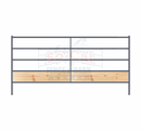 Premium 10x5 Horse Corral Panel WOOD INSERTABLE (5 Rail) 1-5/8" 14 Gauge-2