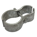 2-3/8" to 1-5/8" Galvanized Panel Clamp Adapter-1