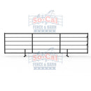 20ft Cattle Livestock Panels 2-3/8" 14 Gauge - Freestanding with Detachable Feet-2