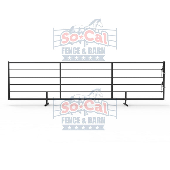 20ft Cattle Livestock Panels 2-3/8" 14 Gauge - Freestanding with Detachable Feet