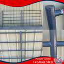 24X24 Add-On Stall with 12x24 Cover (5 Rail)-4