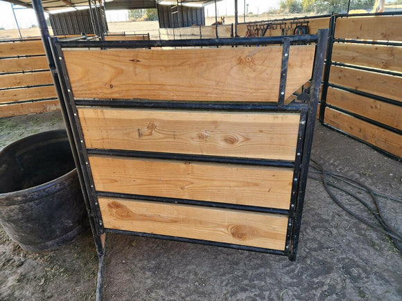 Panel Gate Combo 12ft 5-Rail WOOD INSERTABLE