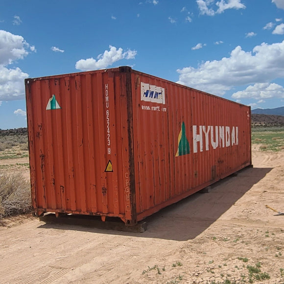 shipping container for tack farm and barn storage