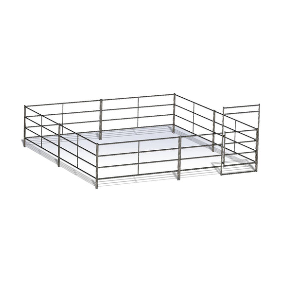 20X20 Stall (5 Rail)