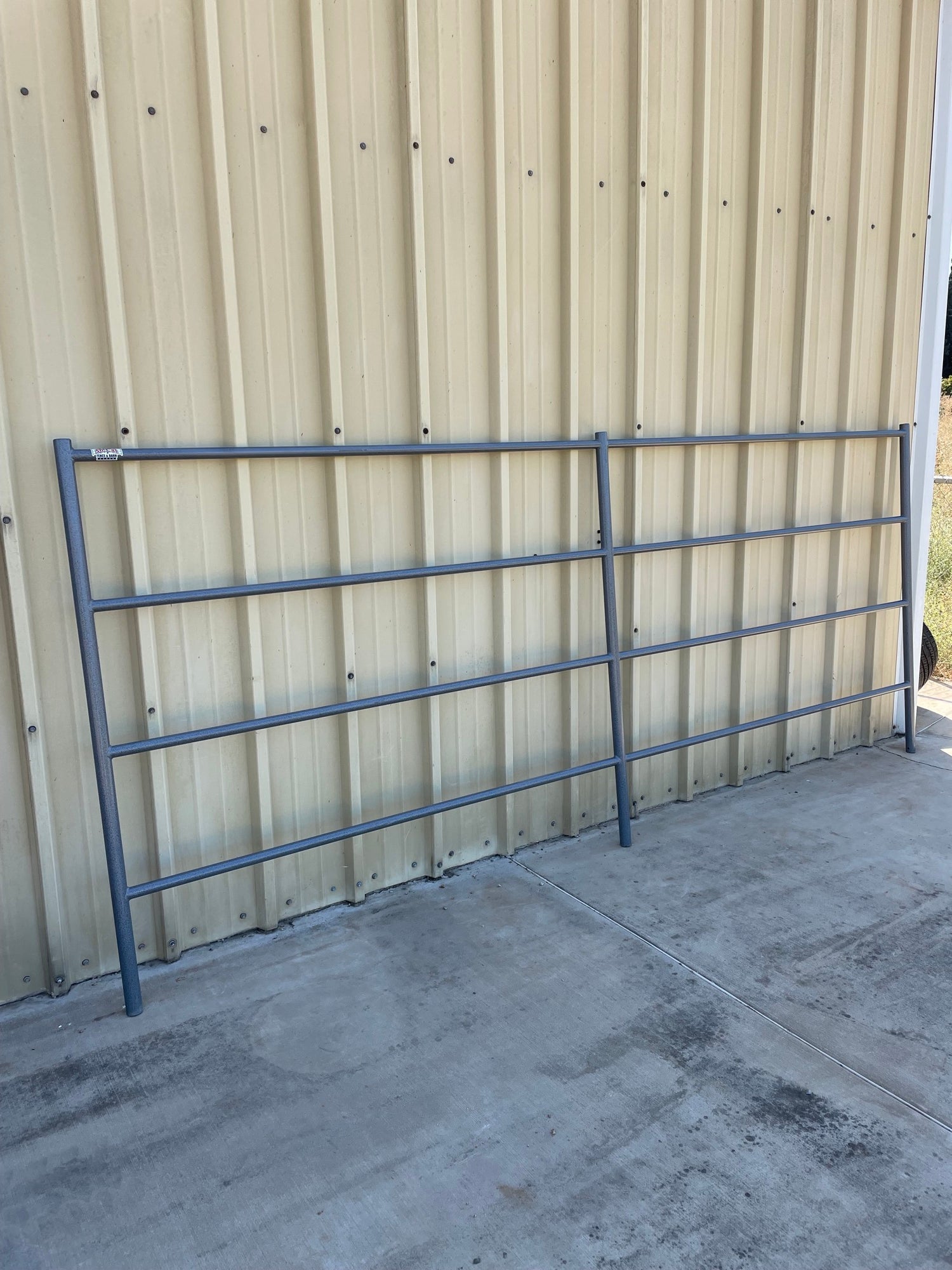 24x24 Horse Stall Kit (4-Rail)